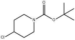 N-BOC-4-CHLORO-PIPERIDINE Struktur