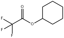 Trifluoroacetic acid cyclohexyl, 1549-45-7, 结构式