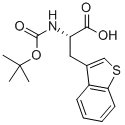 BOC-L-3-BENZOTHIENYLALANINE Structure