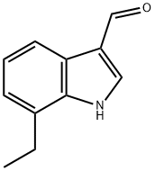 7-ETHYL-1H-INDOLE-3-CARBALDEHYDE Structure