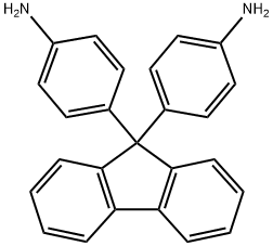 9,9-Bis(4-aminophenyl)fluorene Struktur