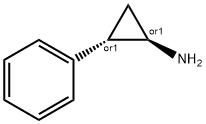 反-2-苯基环丙胺, 155-09-9, 结构式
