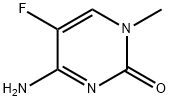 5-FLUORO-1-METHYL-CYTOSINE Structure