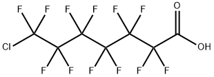 7-CHLOROPERFLUOROHEPTANOIC ACID Structure