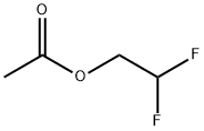 乙酸2,2-二氟乙酯 结构式