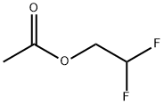 2,2-Difluoroethyl Acetate Structure