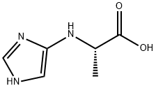 L-Alanine, N-(1H-imidazol-4-yl)- (9CI) Struktur