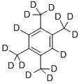 1,2,4,5-テトラメチルベンゼン-D14 化学構造式