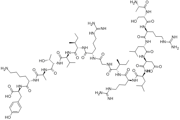 EMAP-II-DERIVED PEPTIDE Structure