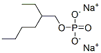 disodium 2-ethylhexyl phosphate Structure
