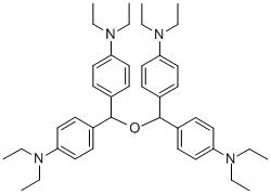 BIS[BIS[4-(DIETHYLAMINO)PHENYL]METHYL] ETHER Struktur