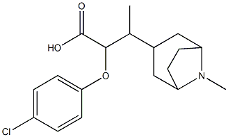 (+/-)-TROPANYL 2-(4-CHLOROPHENOXY)BUTANOATE MALEATE|(+/-)-TROPANYL 2-(4-CHLOROPHENOXY)BUTANOATE MALEATE