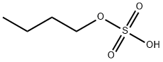 硫酸水素ブチル 化学構造式