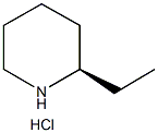 (R)-2-ETHYLPIPERIDINE HYDROCHLORIDE Structure