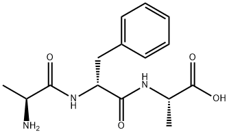 H-ALA-D-PHE-ALA-OH, 155114-42-4, 结构式