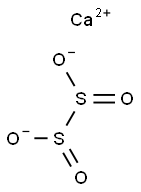 亜ジチオン酸カルシウム 化学構造式