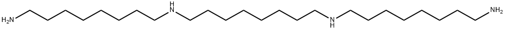 N,N'-ビス(8-アミノオクチル)-1,8-オクタンジアミン 化学構造式