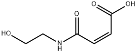 N-(2-ヒドロキシエチル)マレアミド酸 化学構造式