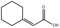 2-CYCLOHEXYLIDENEACETIC ACID, 1552-91-6, 结构式
