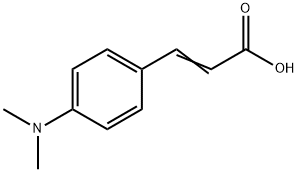 4-(Dimethylamino)cinnamic acid Struktur