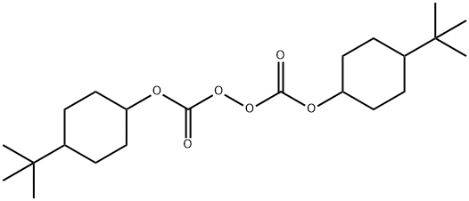 Bis(4-tert-butylcyclohexyl) peroxydicarbonate Structure