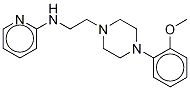 N-(2-(4-(2-METHOXYPHENYL)PIPERAZIN-1-YL)ETHYL)PYRIDINE-2-AMINE,155204-28-7,结构式