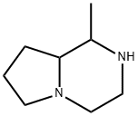 1-メチルオクタヒドロピロロ[1,2-A]ピラジン 化学構造式