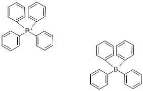 TETRAPHENYLPHOSPHONIUM TETRAPHENYLBORATE Struktur