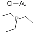 クロロ(トリエチルホスフィン)金(I) 化学構造式