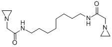 N,N'-Bis(aziridineacetyl)-1,8-octamethylenediamine 结构式