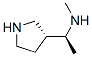 (3R)-3-[(S)-1-(METHYLAMINO)ETHYL]PYRROLIDINE Struktur