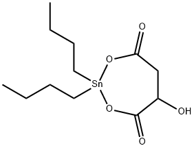 DIBUTYL TIN MALATE Structure