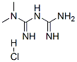盐酸二甲双胍,15537-72-1,结构式