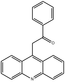 2-(9-ACRIDINYL)-1-PHENYLETHANONE Structure