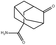 4-氧代金刚烷-1-甲酰胺, 155396-16-0, 结构式