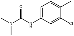 3-(3-クロロ-p-トリル)-1,1-ジメチル尿素 化学構造式