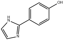 4-(2-咪唑基)苯酚 结构式