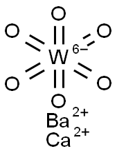 氧化钡钙钨, 15552-14-4, 结构式