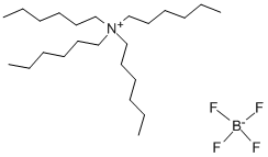四氟硼酸四己基铵,15553-50-1,结构式