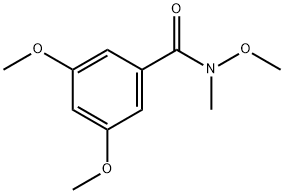 N,3,5-トリメトキシ-N-メチルベンズアミド 化学構造式