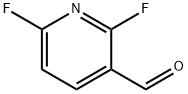 2,6-二氟吡啶-3-甲醛 结构式