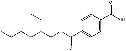 1,4-苯二羧酸 1-(2-乙基己基)酯, 155603-50-2, 结构式