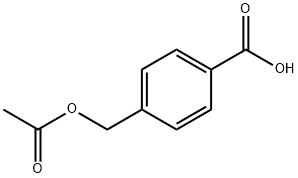 4-ACETOXYMETHYLBENZOIC ACID Structure