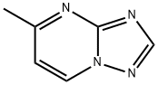 5-メチル[1,2,4]トリアゾロ[1,5-a]ピリミジン 化学構造式