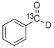 苯甲醛-羰基-13C,D, 155638-70-3, 结构式