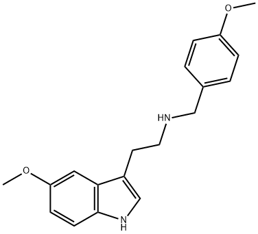 N-(4-methoxybenzyl)-N-[2-(5-methoxy-1H-indol-3-yl)ethyl]amine Structure