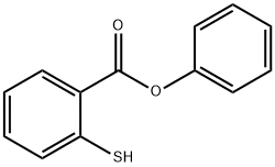 phenyl 2-mercaptobenzoate  Struktur