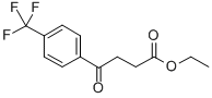 ETHYL 4-OXO-4-(4-TRIFLUOROMETHYLPHENYL)BUTYRATE Struktur