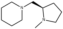 (R)-1-((1-甲基吡咯烷-2-基)甲基)哌啶, 155726-05-9, 结构式