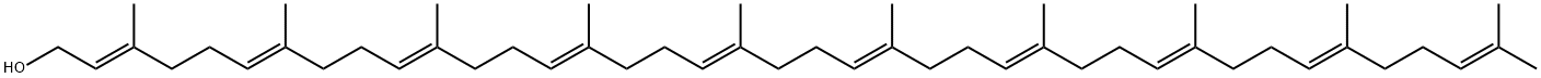 癸异戊烯醇 结构式